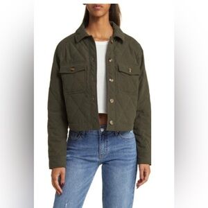 Thread & Supply Quilted Corduroy Jacket Size XS